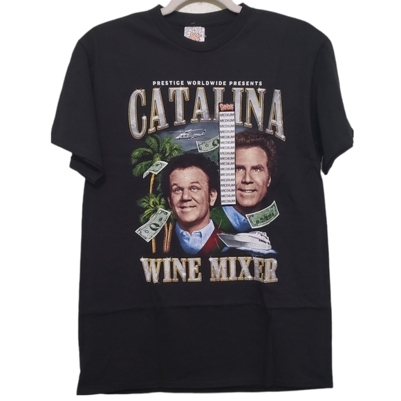 Spencer's Catalina Wine Mixer T Shirt - Step Brothers - NWT - Picture 2 of 8